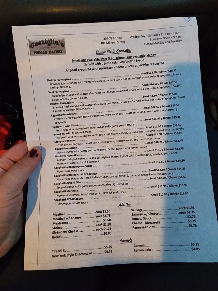 Castiglia | Italian Eatery Menu image 4